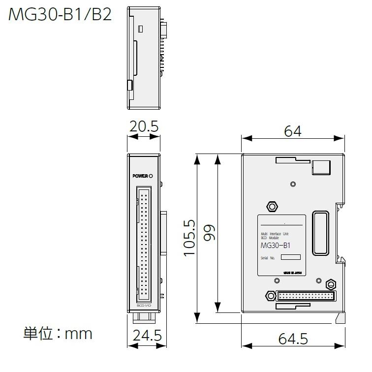 マグネスケール MG30-B1 I/Fモジュール｜e-hakaru｜02