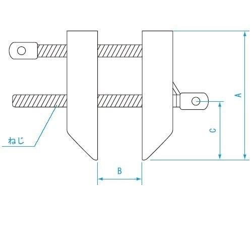 《送料込》 新潟精機 PC-300 平行クランプ 300mm PC300 【2792167400】(98064円)