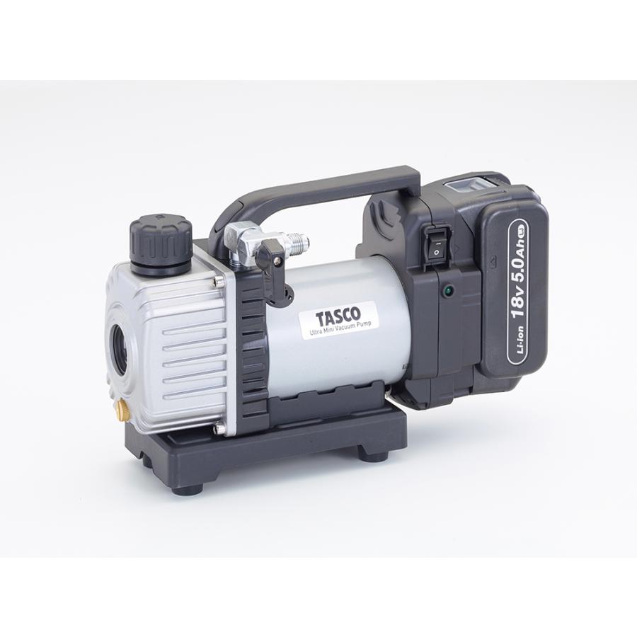 イチネンTASCO TA150ZP-1 省電力型充電式 真空ポンプ 本体のみ