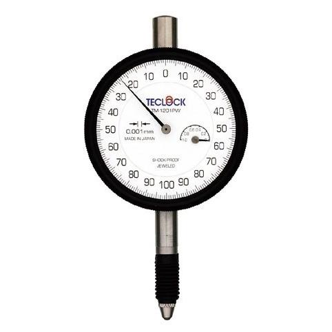 TM-1201PW 0.001mm目盛ダイヤルゲージ 【ミツトヨ】 TECLOCK