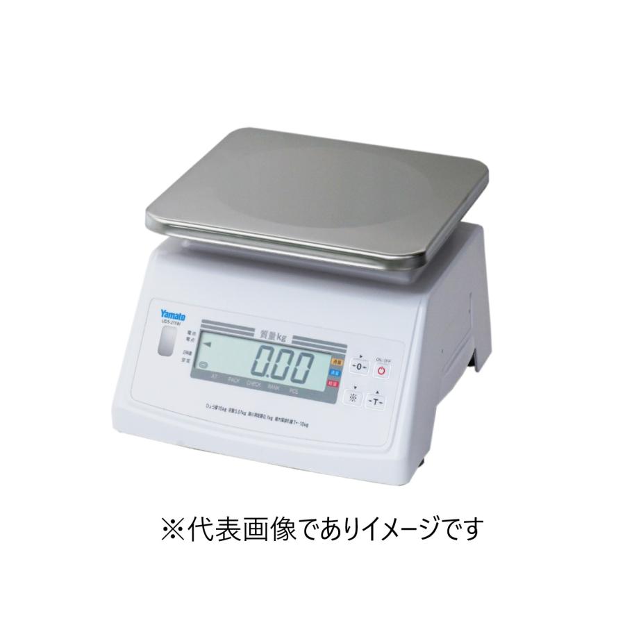 大和製衡 UDS-211W-10K デジタル上皿はかり ひょう量:10kg 目量:0.01kg