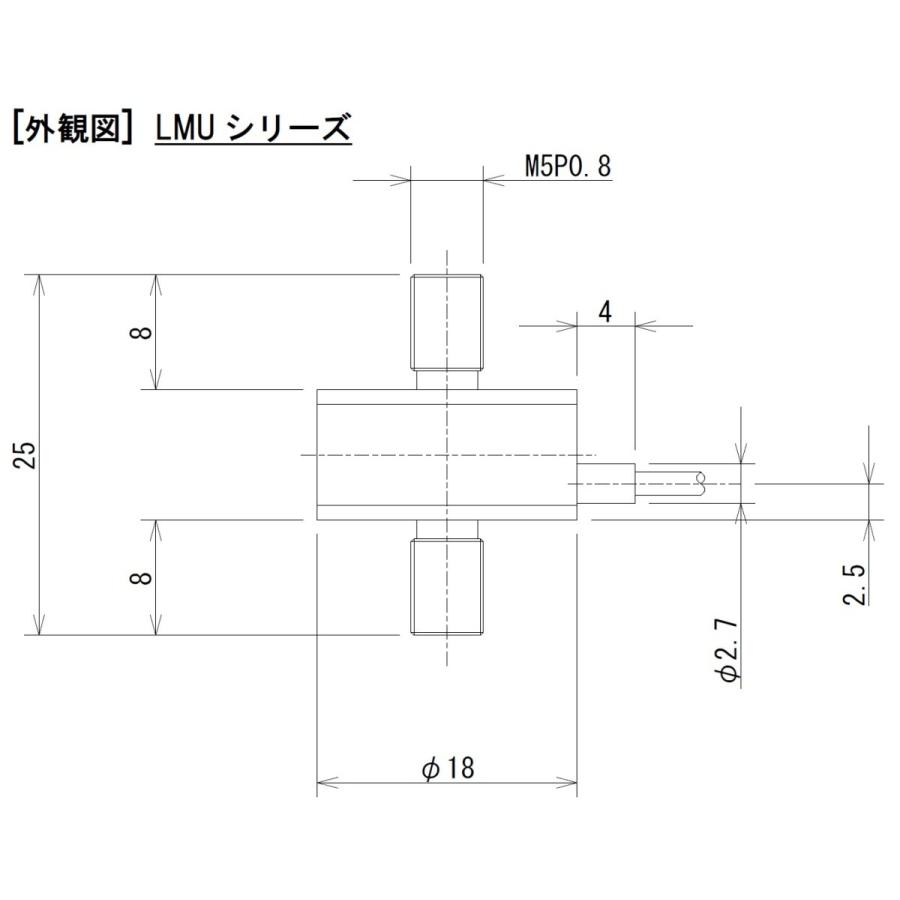安心の定価販売 イマダ ZTS-LMU-500N センサーセパレート型フォースゲージ LMU付 ZTS 圧縮引張両用ロードセル IMADA 計測、検査