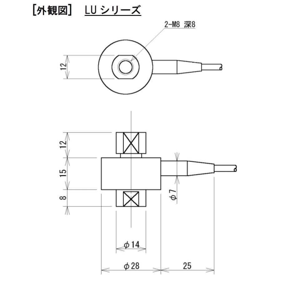 予約 イマダ ZTS-LU-500N センサーセパレート型フォースゲージ ZTS 圧縮引張両用ロードセル LU付 IMADA