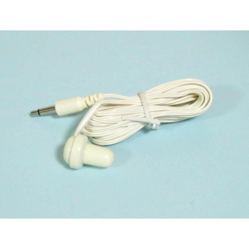 テレビに最適！3ｍコード片耳用モノラルイヤホン（パッケージ無し）・新品 | 