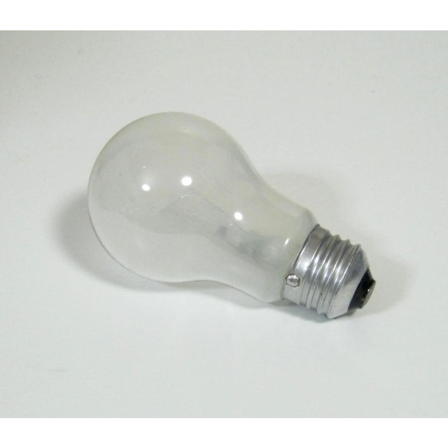やさしい明るさが魅力☆ホワイトシリカ電球60W形2個/セット