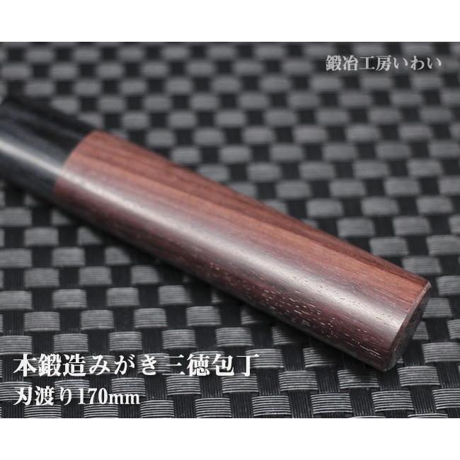 錆びにくい ステンレスに鋼の割り込み 包丁 越前打刃物 本鍛造みがき