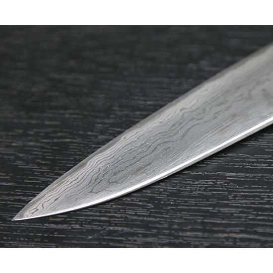 高級包丁 越前打刃物 風紋牛刀 刃渡り210mm（完全片刃） 送料無料