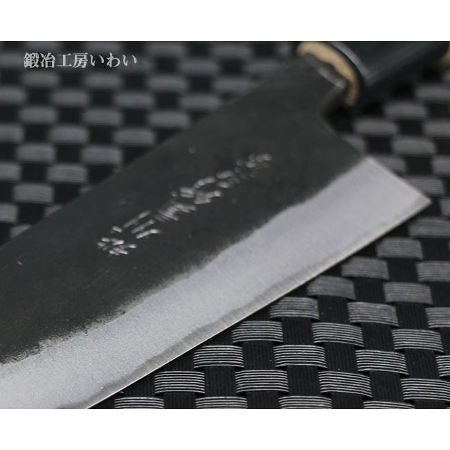越前打刃物-特別ご奉仕品-黒打三徳包丁 : 鍛冶工房いわい - 通販