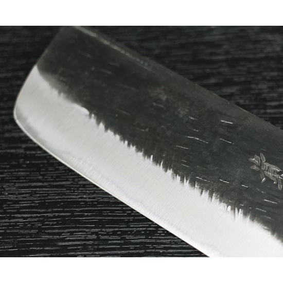 手打ち和包丁セット 越前打刃物 本鍛造 黒打 三徳包丁・菜切包丁2本