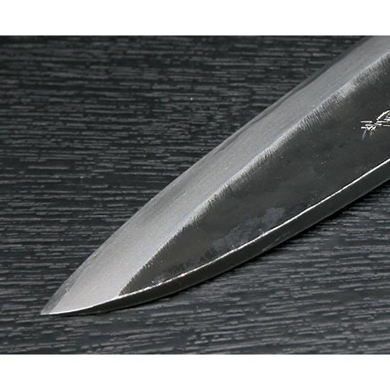 手打ち和包丁 セット 越前打刃物 黒打三徳包丁・出刃包丁150mm・刺身包丁200mm 包丁3本セット 送料無料の画像