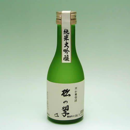 而妙斎御銘 純米大吟醸 松の翠180ml詰め【京都伏見 山本本家