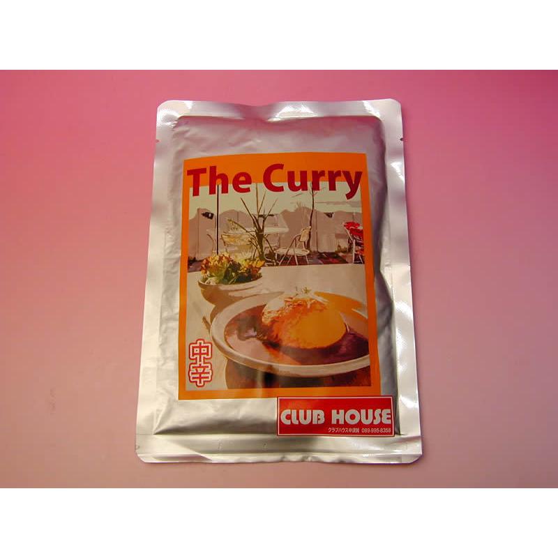 愛媛松山 CLUBHOUSE中須賀 The Curry 中辛 200g ５０個入り