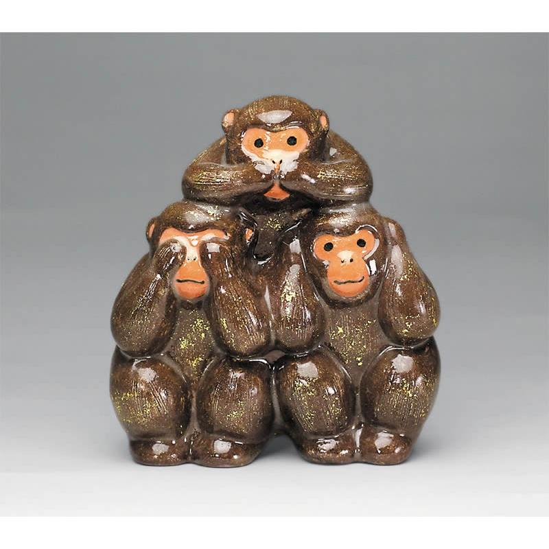 さる置物 三猿置物（オブジェ、置き物）｜インテリア雑貨 | 家具