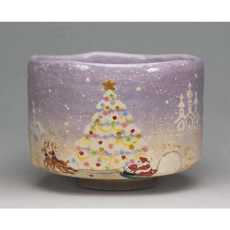 ウ252 数茶碗『清閑寺窯 杉田祥平造』『色絵12ヶ月絵変り画 数茶碗 11