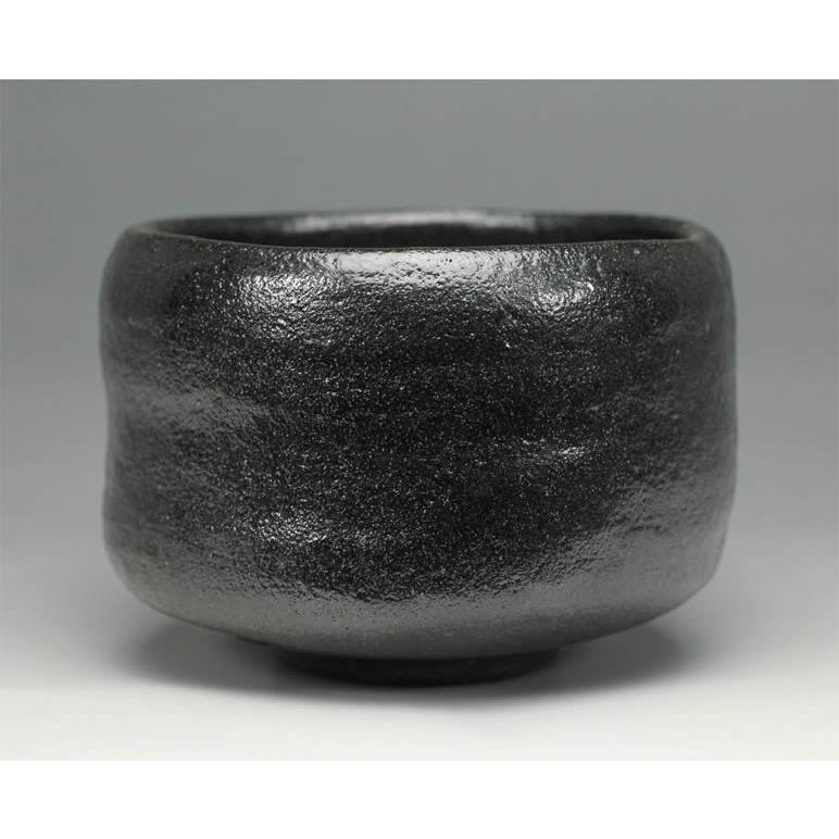 吉村楽入 2024年新春作品 長次郎「俊寛」写 黒楽茶碗 楽入印 : 心斎橋