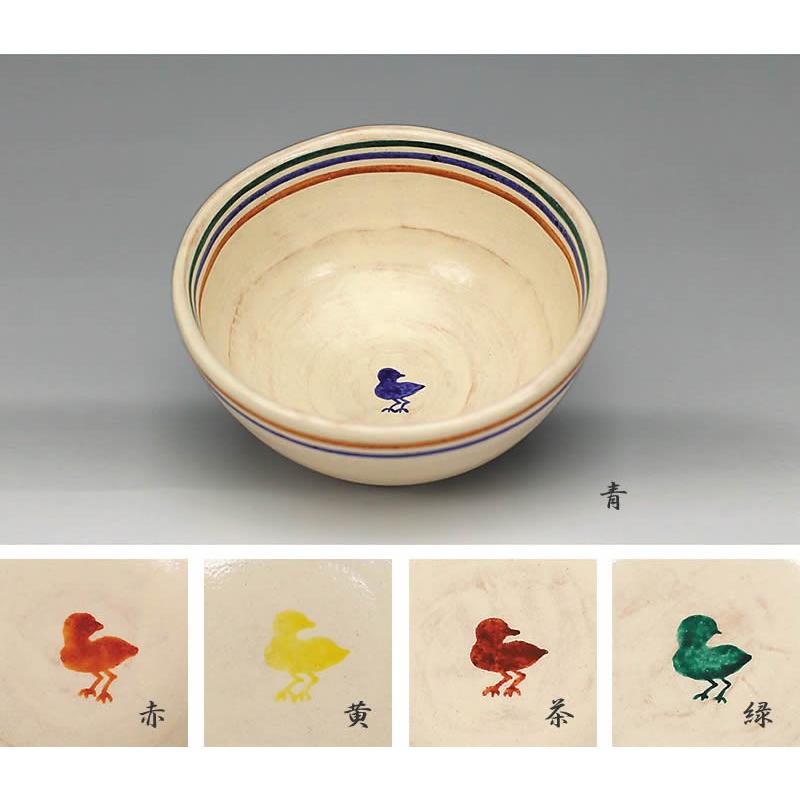 【茶碗　日の出富士】吉村楽入　共箱 ☆茶3 吉村楽入造 ヒナの画茶碗 共箱 口径11.3cm 東キ7-0725②