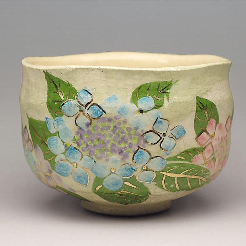 吉村楽入 2023年初春作品 梅雨の晴れ間 茶碗 : 心斎橋花房ヤフー店