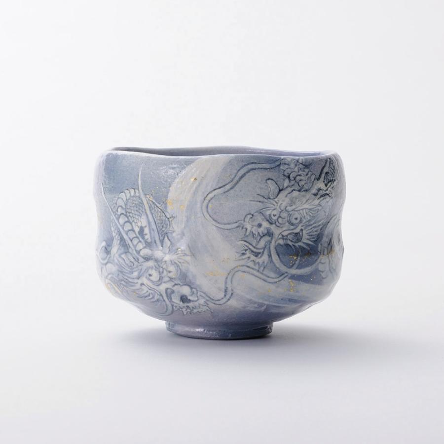 吉村楽入 2024年新春作品 双龍図 茶碗 楽入印 : 心斎橋花房ヤフー店