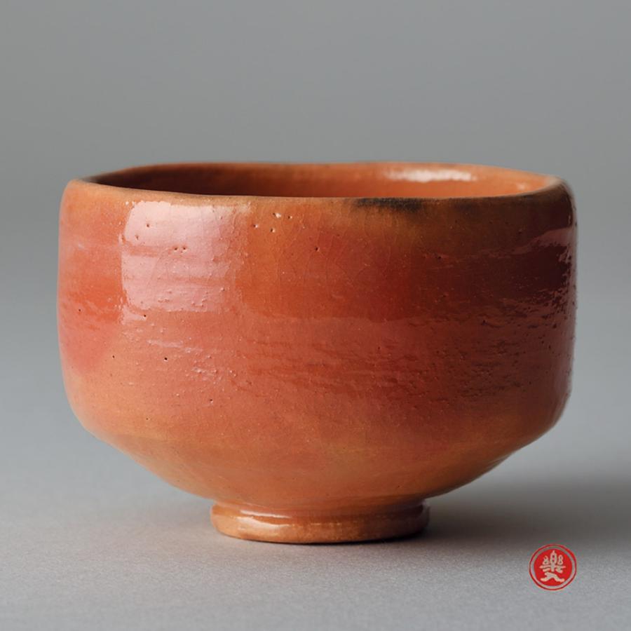 楽入窯　2025年新春作品　長次郎「一文字」写　[茶碗]_1