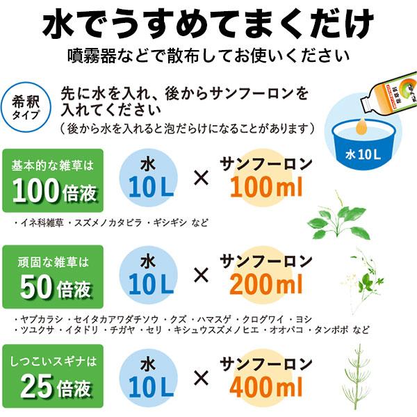 除草剤 サンフーロン 液剤 5L×4本 大成農材 ジェネリック農薬 除草剤 強力 グリホサート 液剤 雑草 根まで枯らす 除草剤 雑草対策 雑草防除 除草
