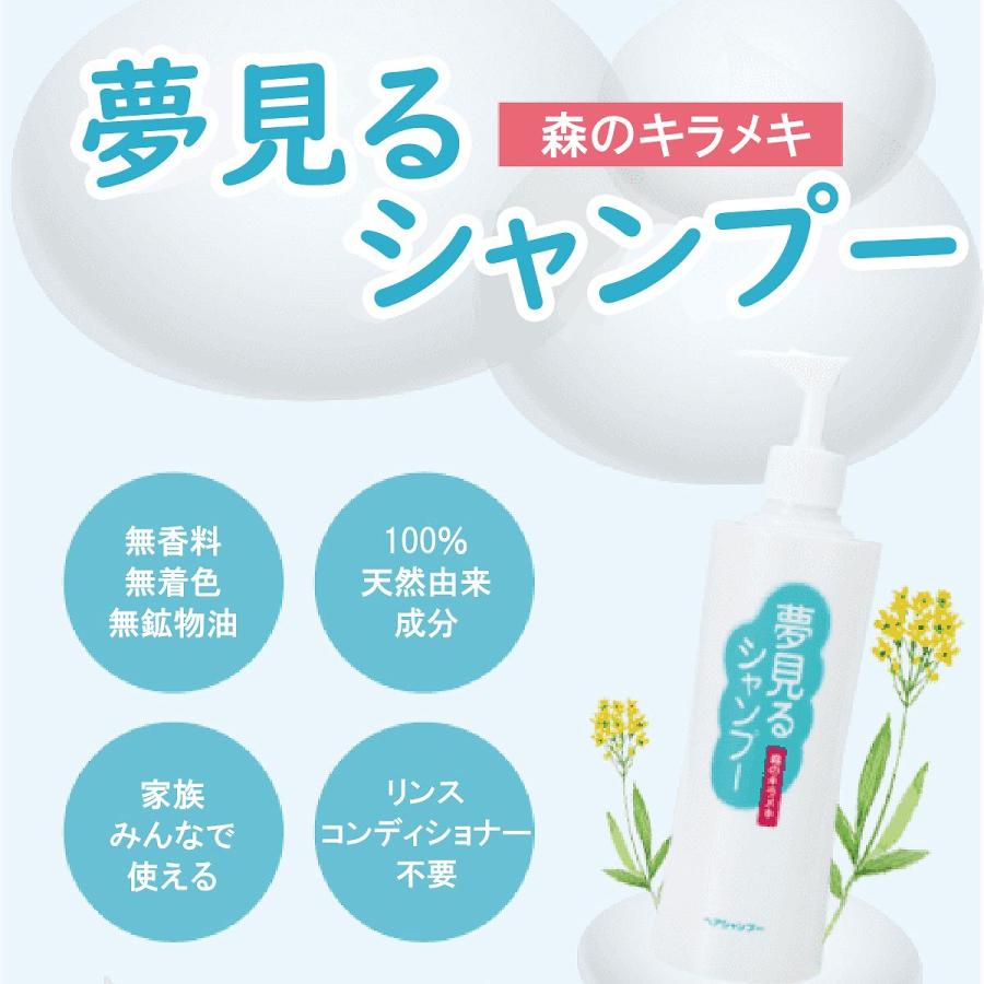 ストア 夢見るシャンプー 300ml 三本セット フローラ 【メーカー公式