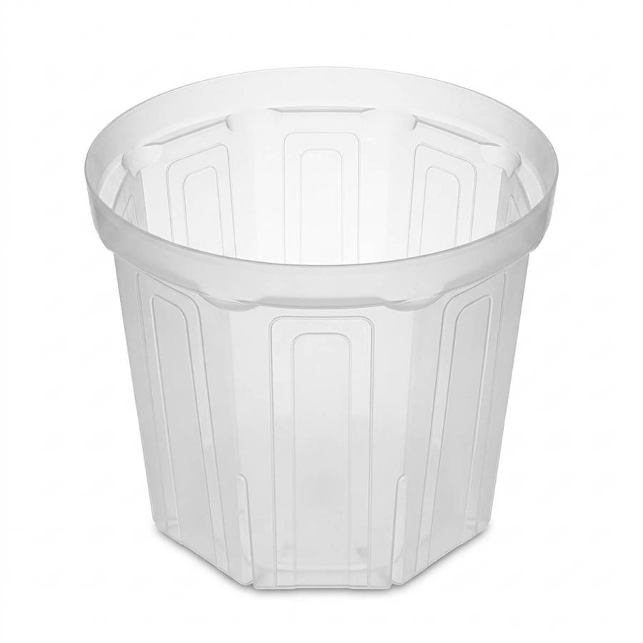 透明プラスチック型 6個セット 透明鉢 ネガミエル 10号 CSM-300 浅岡園芸 Negamieru スリット鉢 透明