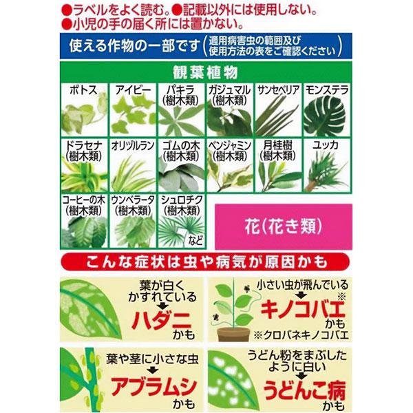 BotaNice 植物の虫・病気対策 500ml アース製薬 ボタナイス 効きめがすばやく広がる 室内栽培にも 土からわくコバエにも効く アースガーデン  殺虫殺菌剤｜e-hanas｜02