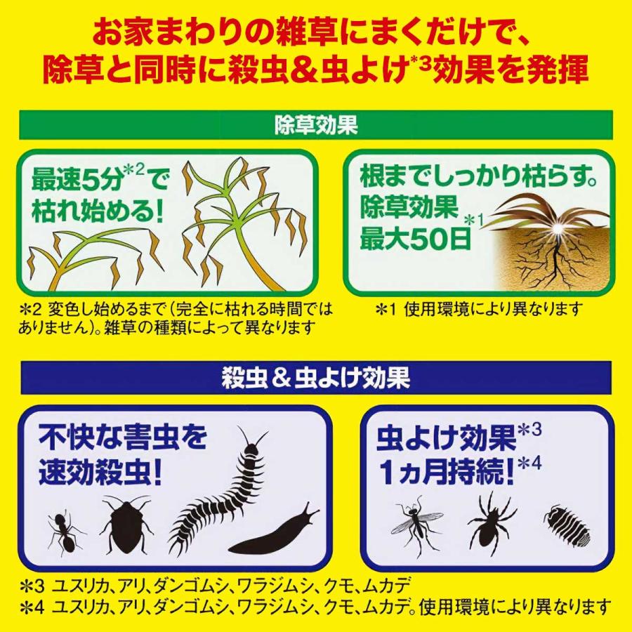 除草剤 根まで枯らす虫よけ除草王プレミアム 2L×8本 フマキラー 除草剤 除草王 グリホサート 液剤 除草剤 強力 液剤 除草剤 簡単 除草剤 殺虫剤 虫退治 忌避剤_2