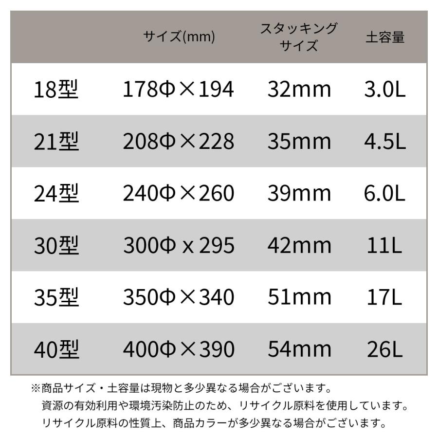 アップルウェアー クラフトポット 40型 ダークブラウン 400Φ×390