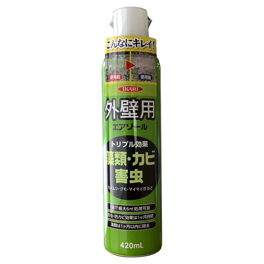 イカリ消毒 殺虫剤 外壁用エアゾール 420ml カメムシ クモ イカリ消毒 殺虫剤 外壁用エアゾール 420ml カメムシ クモ