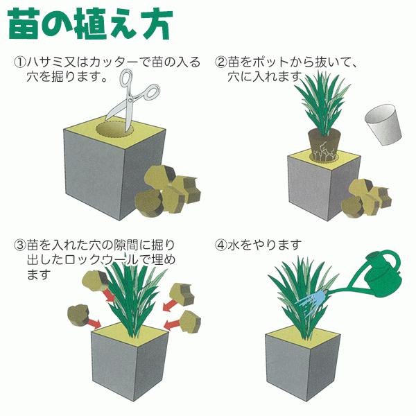 ロックウールポット#75 4P 大和プラスチック 苗・球根に最適 ロックウールポット#75 4P 大和プラスチック 苗・球根に最適