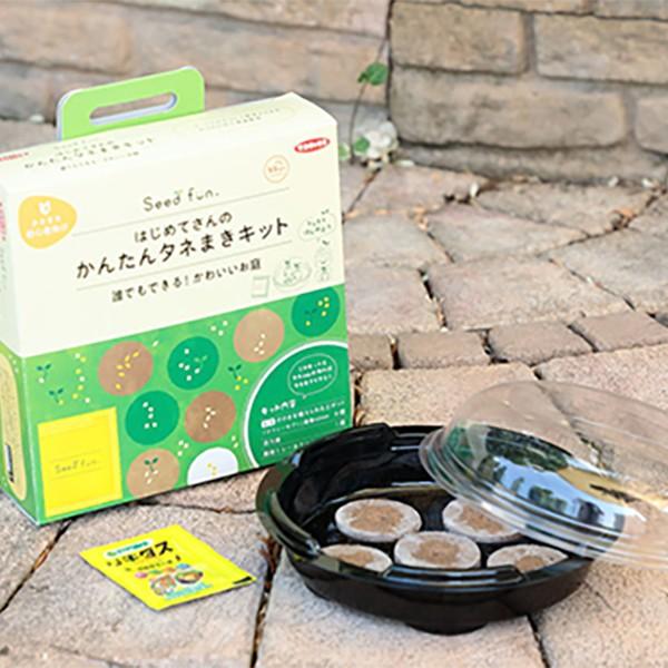 はじめてさんのかんたんタネまきキット サカタのタネ Seedfun タネまき