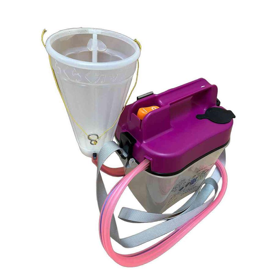 電池式 ジベレリン処理器 らくらくカップ3 (特大カップ付) 中川製作所