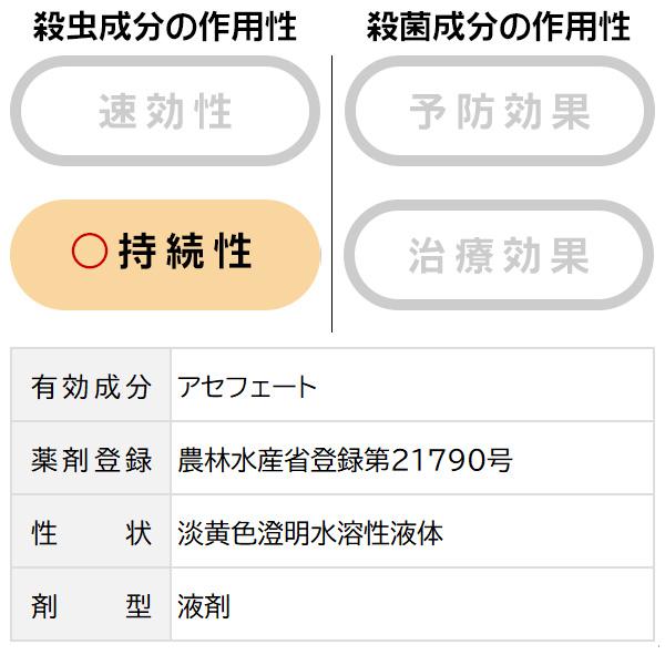 オルトラン液剤 300ml 住友化学園芸 浸透移行性 殺虫剤｜e-hanas｜03