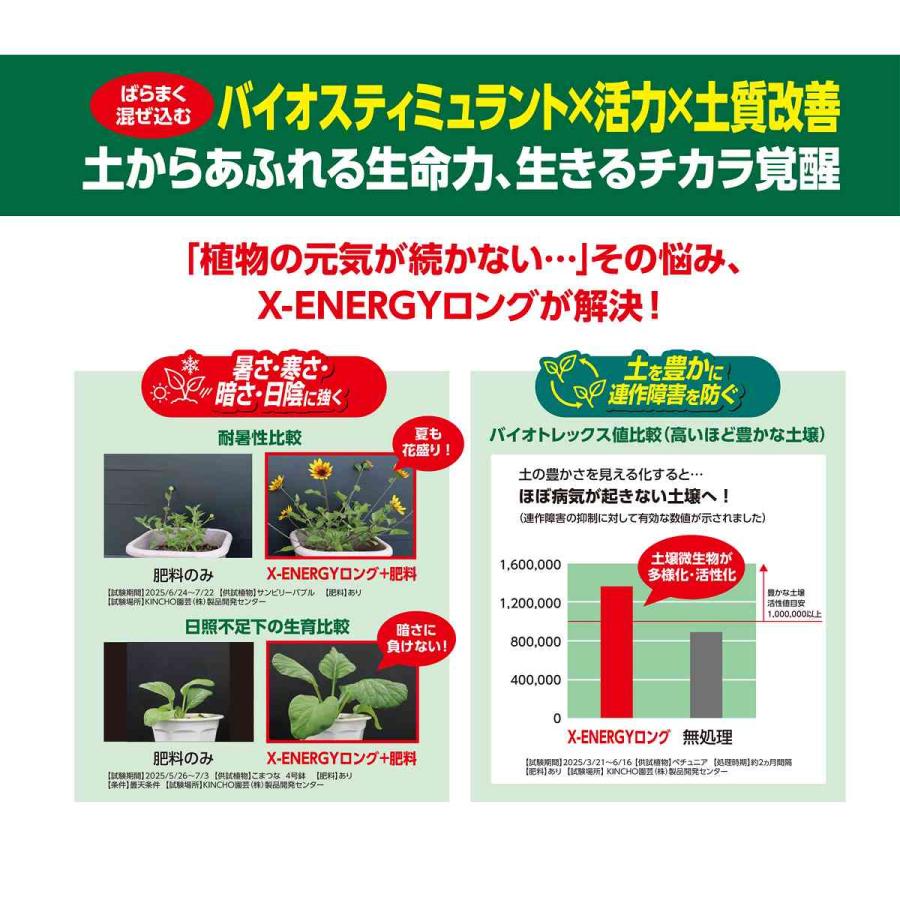 KINCHO園芸 X-ENERGYロング 粒タイプ 700g KINCHO園芸 植物覚醒