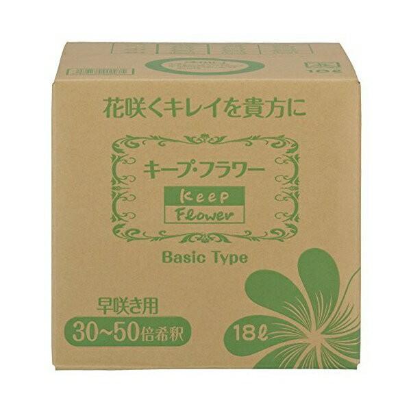 キープフラワー 18L フジ日本 切花延命剤 バラ苗 切り花 延命剤 菊 苗 バラ 活力延命剤 切花 活力剤 花瓶 鮮度保持 栄養補給 防腐剤 カットフラワー（Yahoo!・e-hanas(イーハナス)Yahoo!店）