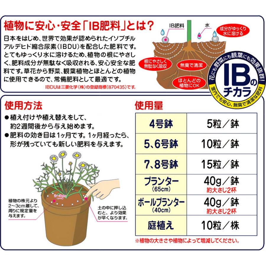 花ごころ 肥料 IBのチカラ グリーンそだち EX 500g 肥料 野菜 肥料 花