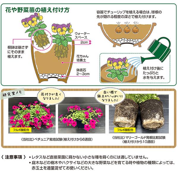 最安値 花ちゃん培養土 12l 花ごころ フルボ酸配合 培養土 Discoversvg Com