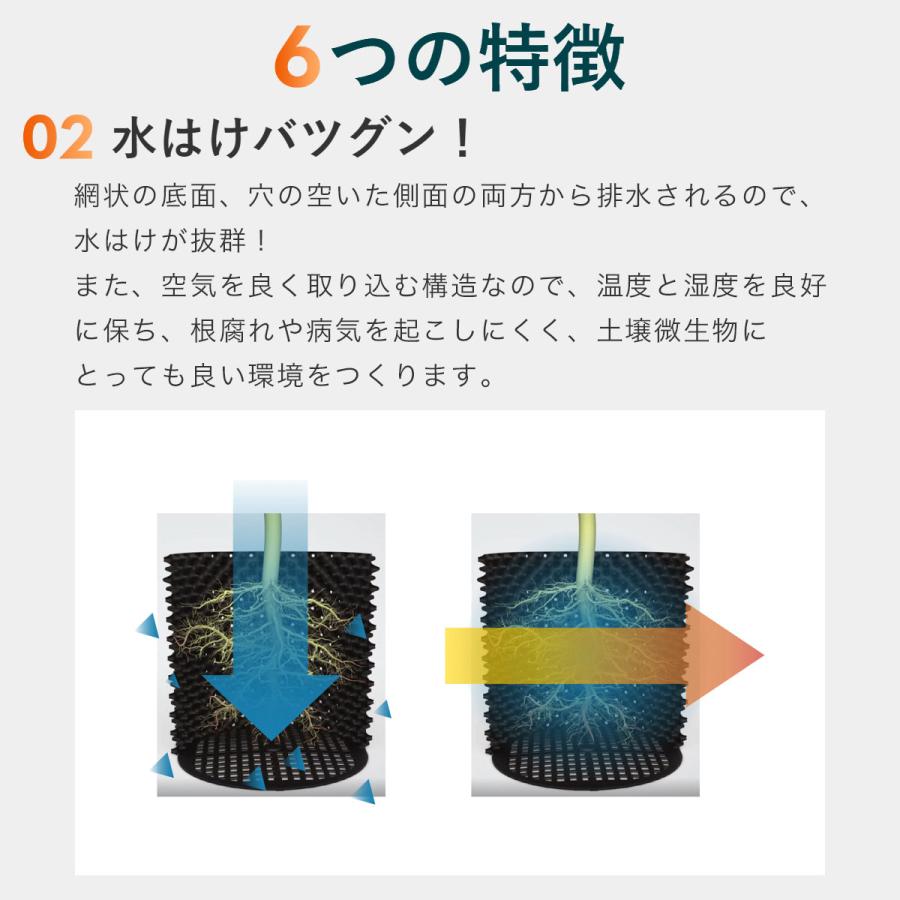 ルートプラスポット ブラック 18L GSAP300S 南榮工業 RootPlusPOT