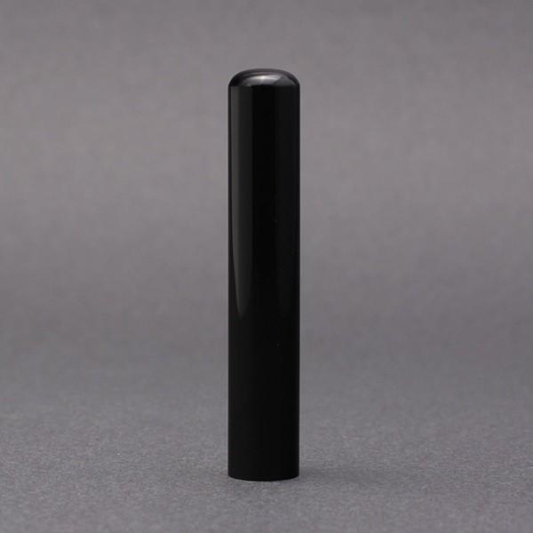 印鑑／実印／黒水牛／10.5mm／アタリ選択可／ケース別売／大周先生の完全手彫り
