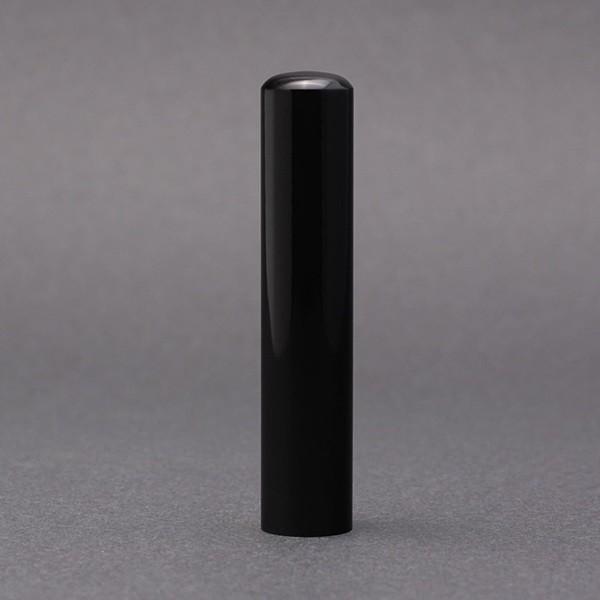 印鑑／実印／黒水牛／12mm／アタリ選択可／ケース別売／大周先生の完全手彫り