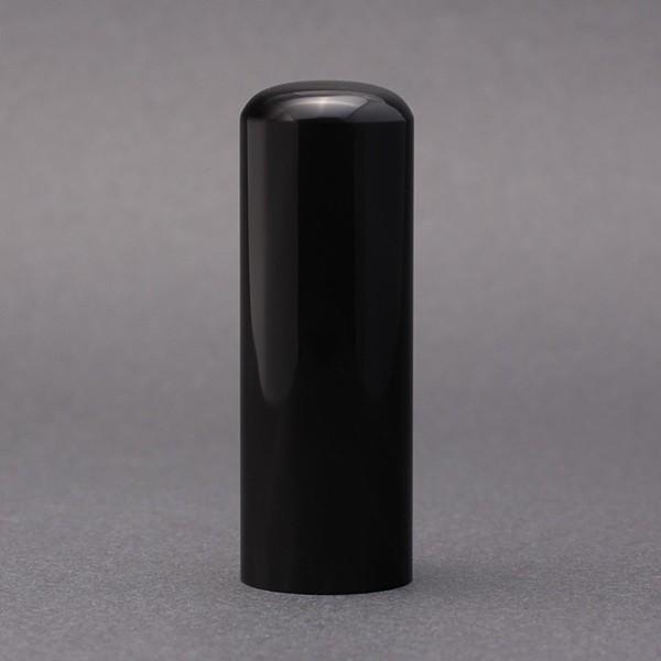 印鑑／実印／黒水牛／21mm／ケース別売／大周先生の完全手彫り