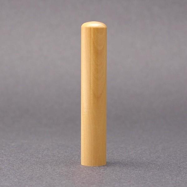 印鑑／銀行印／上柘・アカネ／10.5mm／ケース別売／大周先生の完全手彫り