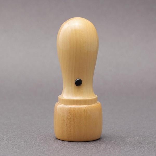 印鑑／代表者印／丸天丸タイプ／上柘・アカネ／21mm／ケース別売／上彫り職人の完全手彫り
