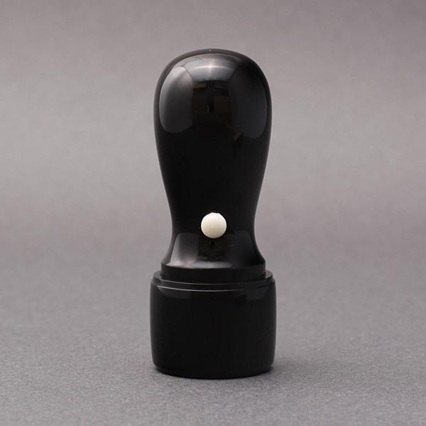 印鑑／法人銀行印／丸天丸タイプ／黒水牛／21mm／ケース別売／上彫り職人の完全手彫り