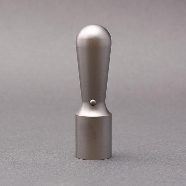 印鑑／法人銀行印／丸天丸タイプ／シルバーチタン／16.5mm／ケース別売／大周先生の作成印影