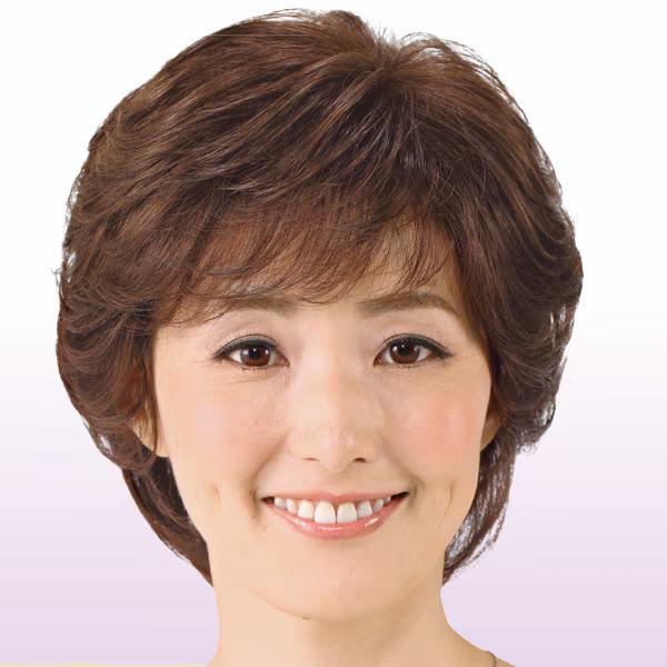 レイヤーウィッグ 栗色 自然色 | 
