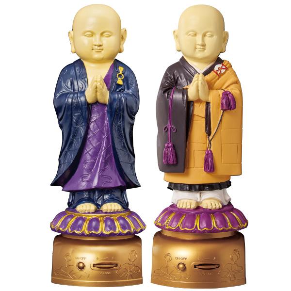 わが家のお坊さん 人形 お経 スピーカー 読経 念仏 法事 お盆 お彼岸 仏具 仏壇 般若心経 浄土真宗西本願寺 浄土真宗東本願寺 日蓮宗 エス・ワールド | 