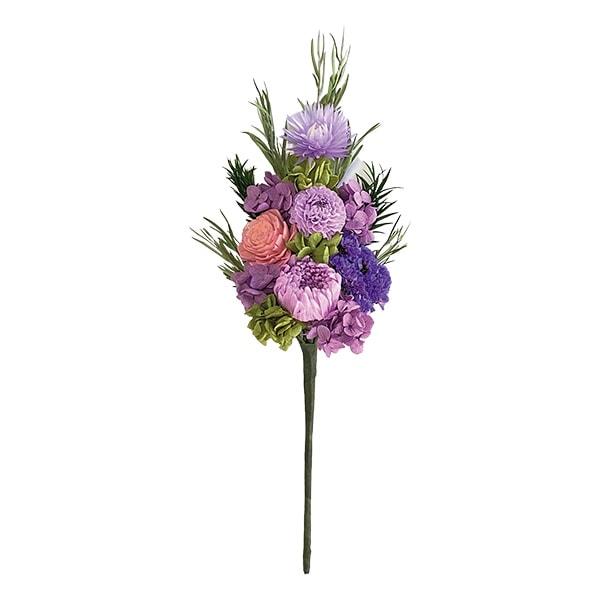 お供え用プリザーブドフラワー 花のみ M | 