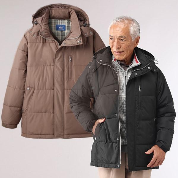 アーバンエクスプレス フード付き中綿ハーフコート | 